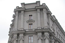 Здание Министерства торговли и промышленности.